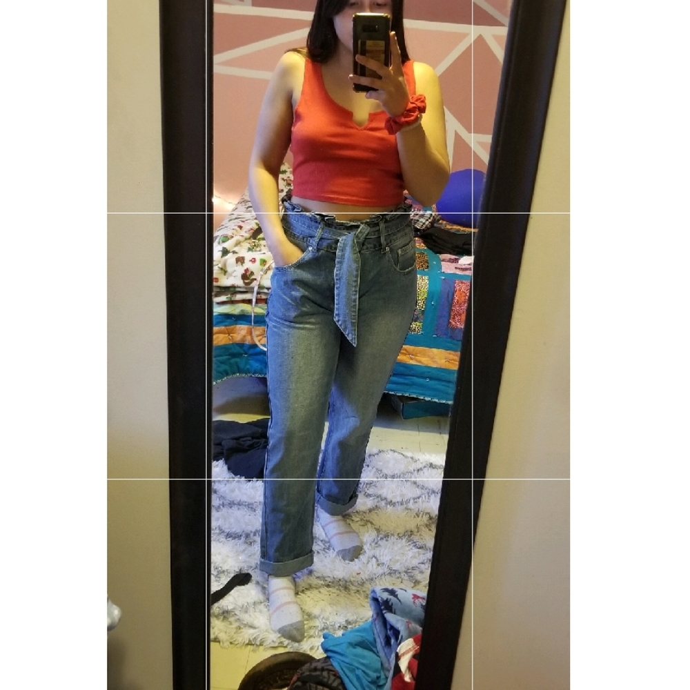 Boohoo mom jeans